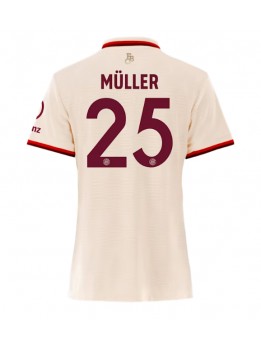 Bayern Munich Thomas Muller #25 Replika Tredje Kläder Dam 2024-25 Kortärmad